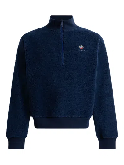 BALLY ZIP-FASTENING LONG-SLEEVE SWEATSHIRT