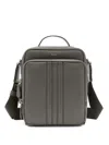 Bally Zipped Top-handle Shoulder Bag In Gray