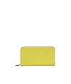 Bally Zipper Purse In Yellow