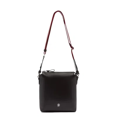Bally Zipper Shoulder Bag In Black