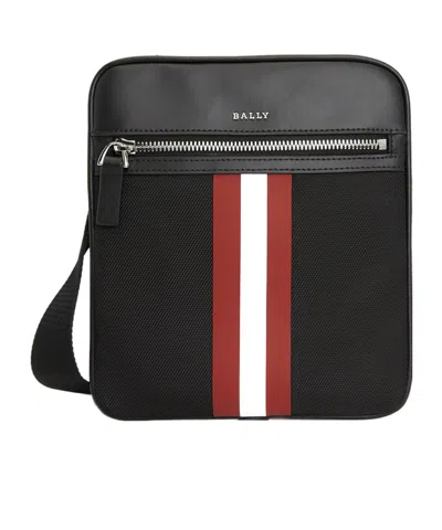 Bally Zipper Shoulder Bag In Black