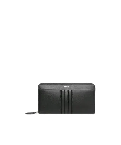 Bally Zipper Wallet In Animal Print