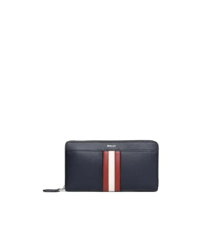 Bally Zipper Wallet In Black