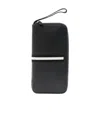 Bally Zipper Wallet In Black