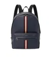 Bally Zippered Backpack In Blue