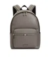 Bally Zippered Backpack In Gray