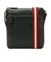 Bally Zippered Shoulder Bag In Black