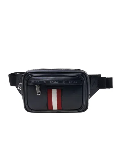 Bally Zippered Waist Pack In Black