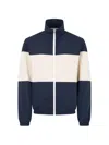 Bally Zip-up Blouson Jacket In Blue