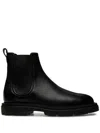 Bally Scavone Grained-leather Ankle Boots In Black