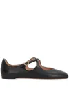 Bally Rina Ballet Flats In Black