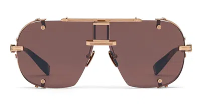 BALMAIN BALMAIN - COLONEL - ROSE GOLD / BROWN SWIRL