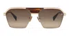 Balmain - Sergeant - 12k Gold / Brown Swirl