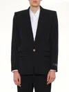Balmain 1 Btn Gdp Jacket In Black