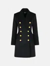 Balmain 10 Buttons Coat In Virgin Wool And Cashmere