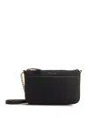Balmain 1945 Soft Zipped Mini Bag In Black