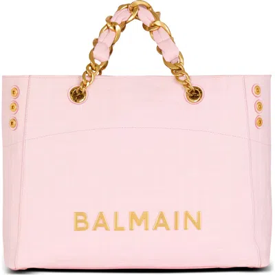 Balmain 1945 Soft Grained Leather Tote