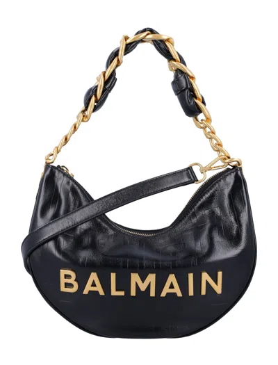 BALMAIN BALMAIN 1945 SOFT MOON BAG