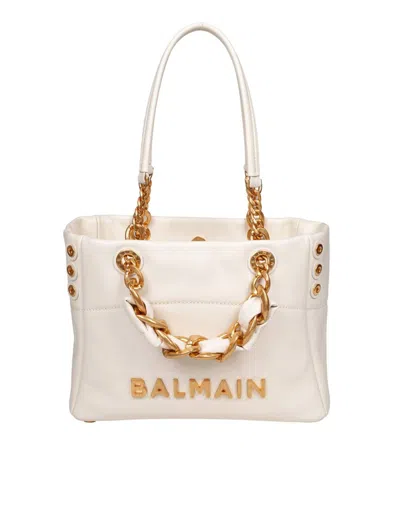 BALMAIN BALMAIN 1945 SOFT SMALL CALFSKIN BAG