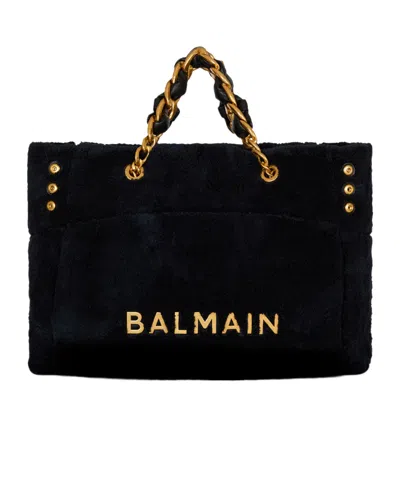 Balmain 1945 Soft Terry Tote Bag