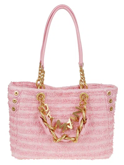 Balmain 1945 Soft Tweed Shoulder Bag