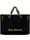Balmain 1945 Soft Terry Tote Bag
