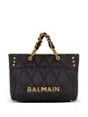 Balmain 1945 Tote Bag In Black