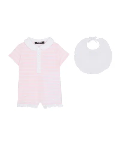 Balmain 2-piece Baby Set In Multi
