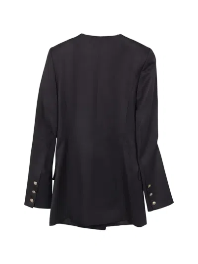 Pre-owned Balmain 2000s Wool Jacket In Black