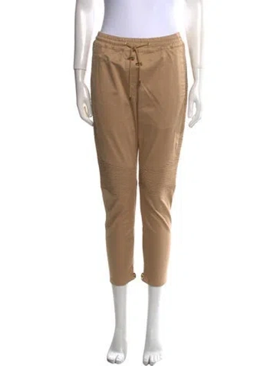 Pre-owned Balmain 2010's Skinny Leg Pants In Neutral