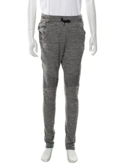 Pre-owned Balmain 2018 Lounge Bottoms W/ Tags In Grey