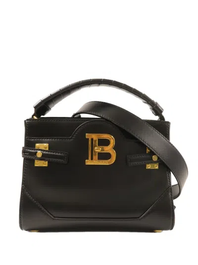 Pre-owned Balmain 22 B-buzz Tote Bag In Black