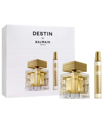 Balmain 2-pc. Destin De  Eau De Parfum Gift Set In Transparent
