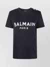 Balmain Printed T-shirt In Black