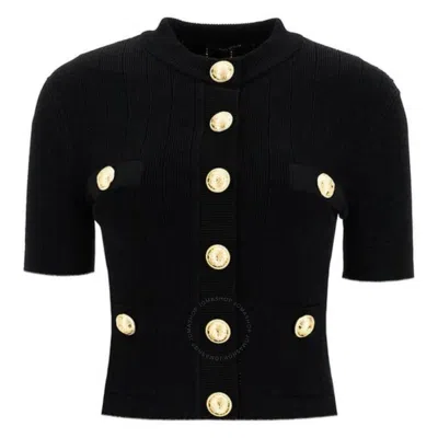 BALMAIN BALMAIN 4-POCKET KNITTED CARDIGAN