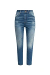 Balmain Women's 5 Pkts Medium Blue Slim Jeans