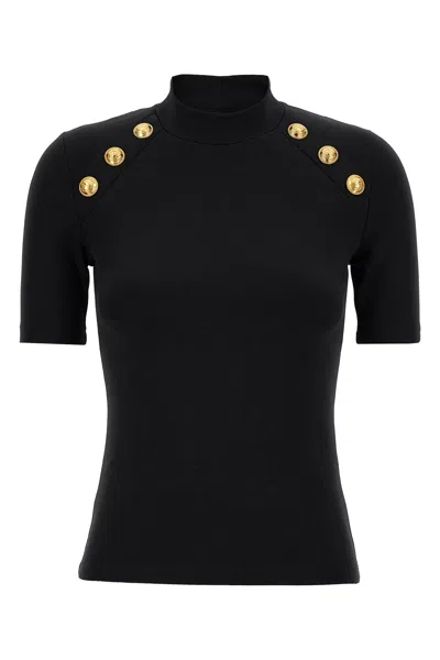 BALMAIN BALMAIN '6 BOTTONI' T-SHIRT