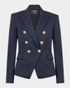 Balmain 6-button Fitted Wool Jacket