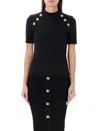 Balmain 6-button Knit T-shirt