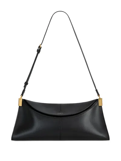 Balmain 64-83 Medium Bag In Smooth Leather In Pattern