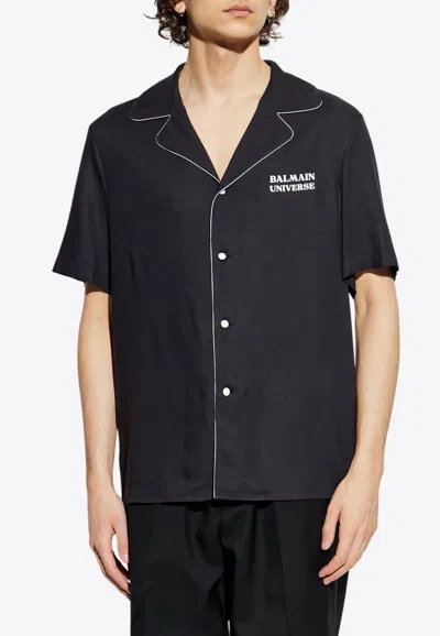 Balmain 9 Planets Print Shirt