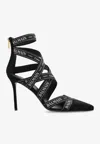 BALMAIN COUTURE 95 RIBBON PUMPS