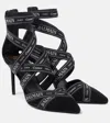 Balmain Couture 95 Ribbon Pumps In Black
