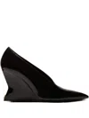 Balmain 95mm Pointed-toe Pumps In Black