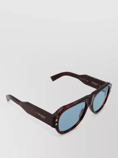 Balmain Acetate Sunglasses In Multi
