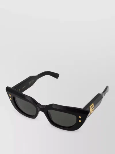 Balmain Acetate Sunglasses In Transparent