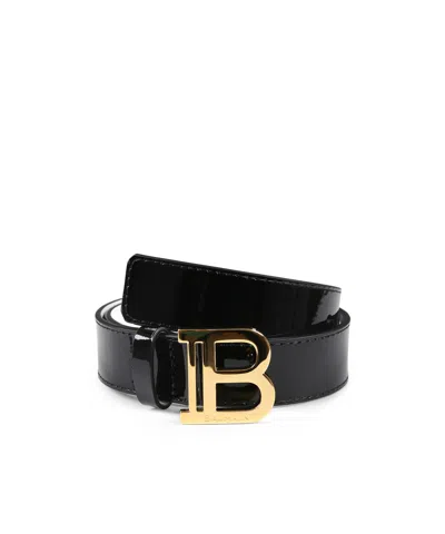 Balmain Adjustable Waist Belt In Black