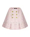 Balmain A-line Mini Skirt In Multi