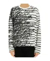 Balmain "love Letter" T-shirt In Black