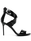 Balmain Pump Alma-patent Leather In Black